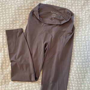 Savvi Koza athletic leggings in gray